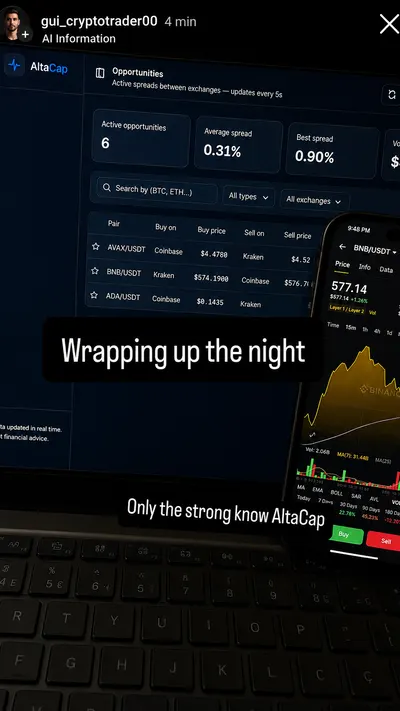 AltCap user story