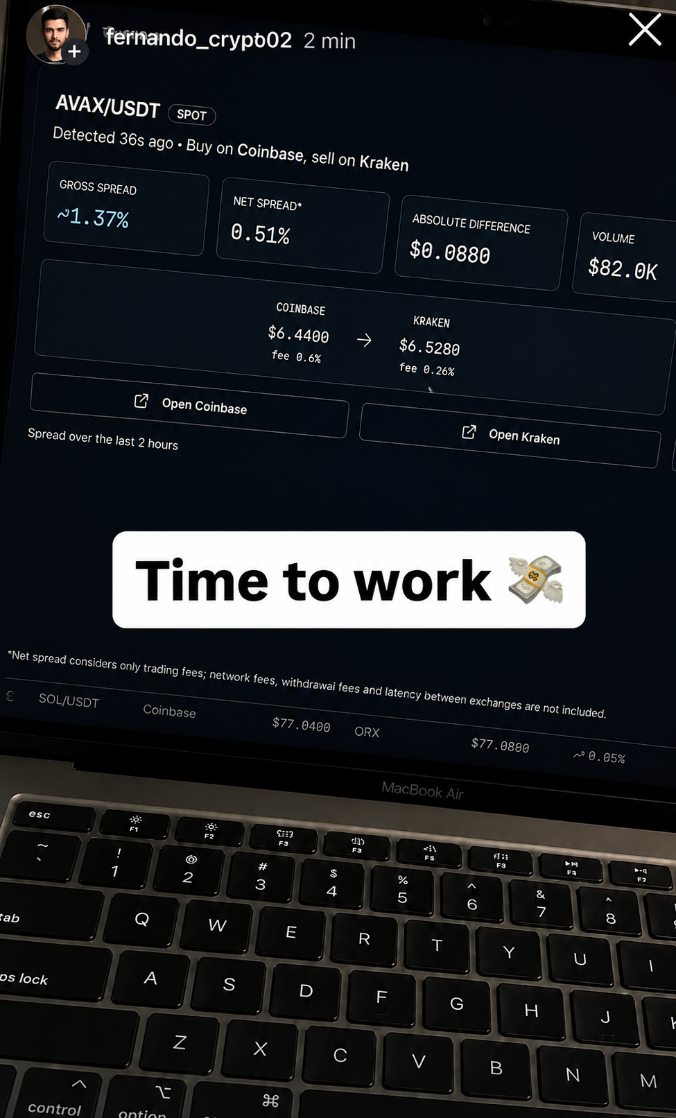 AltCap user story